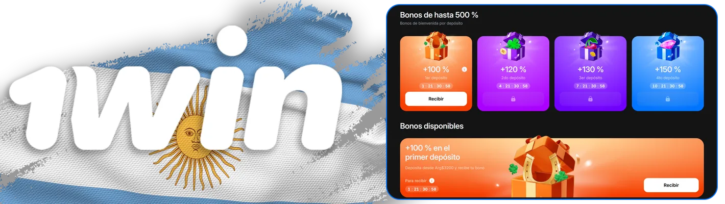 Bonos de 1win